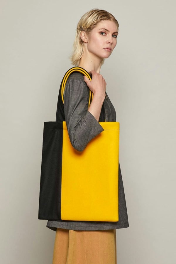 Bo Carter Helianthus Bag - Black & Yellow