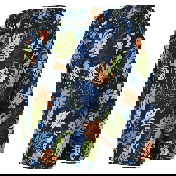 Regatta Childrens/Kids Skander II Tropical Swim Shorts - Navy - 