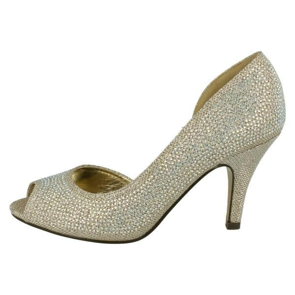 Anne Michelle Ladies Anne Michelle Open Toe Heels