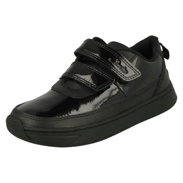 Clarks Childrens Boys/Girls Clarks School Shoes Vibrant Glow K