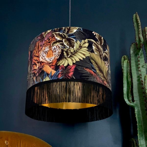 love-frankie-lampshade-big-cats-velvet-rust-fringing