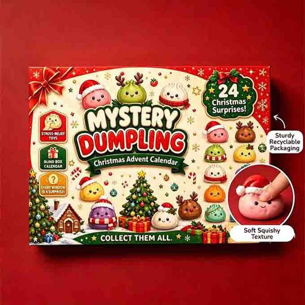 Leaper Dumpling Squishy Christmas Advent Calendar