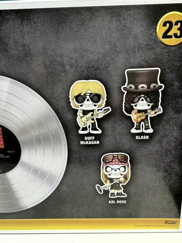 Funko Guns N' Roses Appetite For Destruction 5 Vinyl Figure Set Funko Pop Albums 23 60992