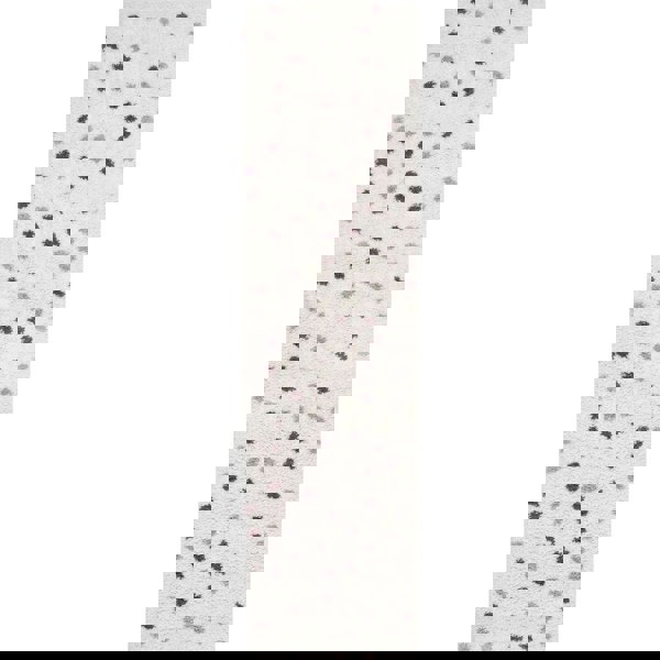 Moodi Shaggy Grey/Purple Rug, dots design, underfloor heating rug | THE RUGS