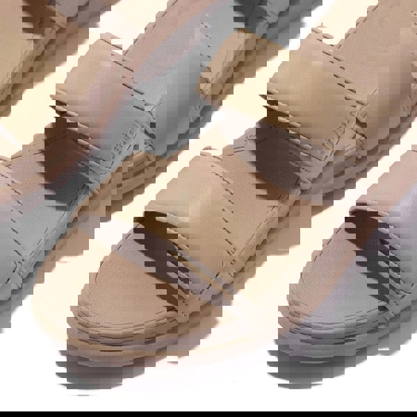 FitFlop F-MODE GO Womens Slides Classic Beige