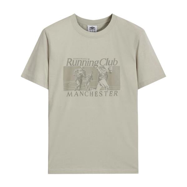 Umbro Mens Running Club T-Shirt - Pelican