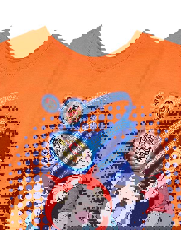 Yo Kai Watch Boys Orange Short Sleeve Short Leg Pyjama Set