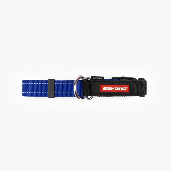 EzyDog Checkmate Collar in Blue