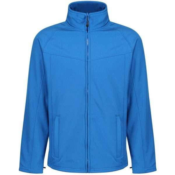 Regatta Uproar Mens Softshell Wind Resistant Fleece Jacket - Oxford Blue