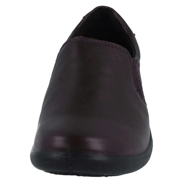 Padders Ladies Padders Leather Slip On Extra Wide Dual Fitting Formal Shoes Nico