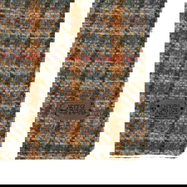 Heritage Traditions Tweed Wallet with Leather Effect Detail