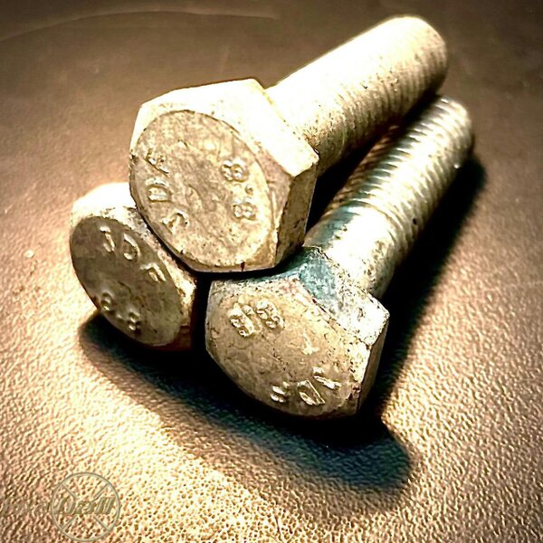 Fixaball M12 Hex Bolt High Tensile 8.8 Galvanised DIN 931