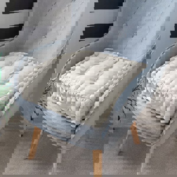 Snug City Seat Pad Cushion Booster 100% Cotton Cover 45cm Square