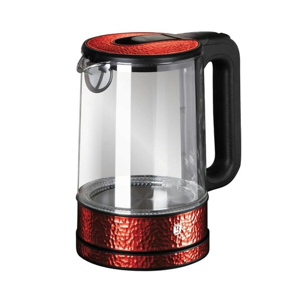 Berlinger Haus Glass Kettle Berlinger Haus BH9094 Burgundy