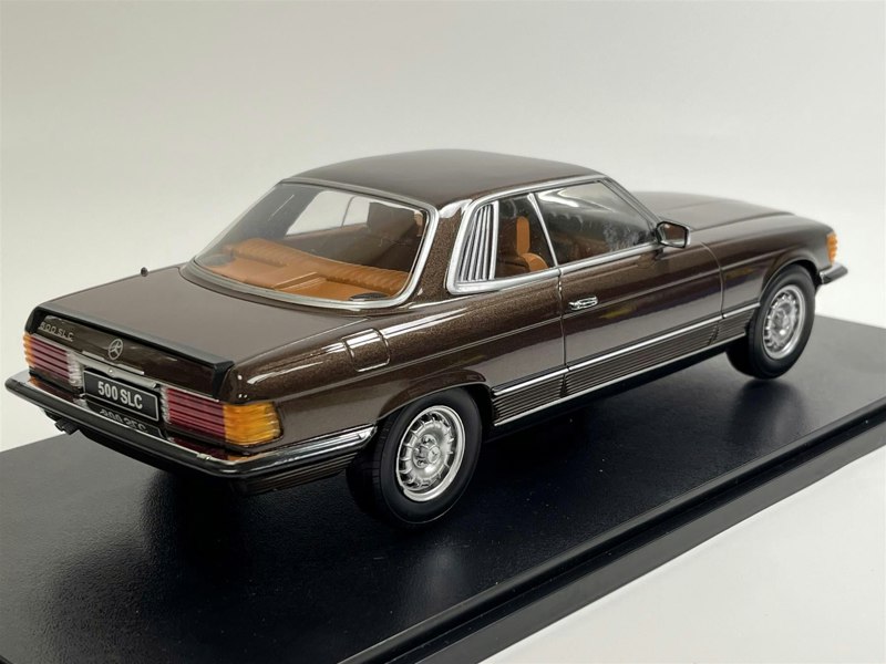 KK Scale Mercedes 500 SLC C107 1981 Brown Metallic 1:18 Scale KK Scale 180851