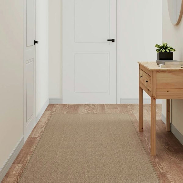 Berkfield Carpet Runner Sisal Look Sand 80x150 cm