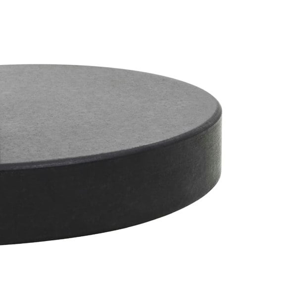 Berkfield Parasol Base Granite 28.5 kg Round Black