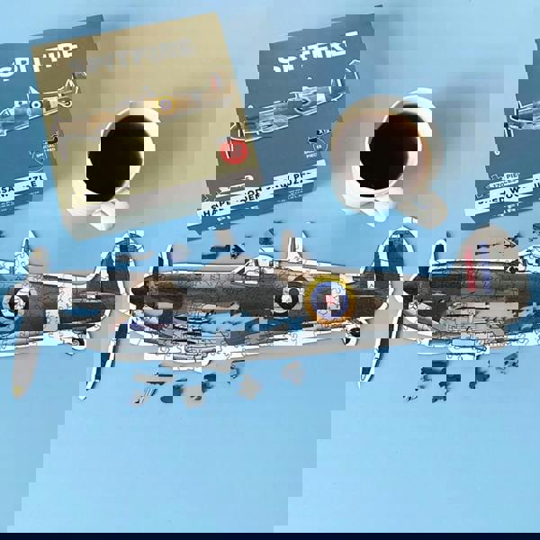 Me and My Car Spitfire Shaped Wooden Jigsaw Puzzle