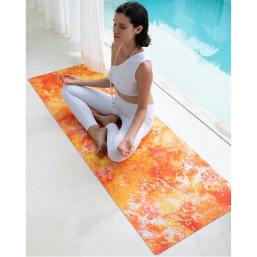 Kati Kaia Aurelia Orange Travel Yoga Mat