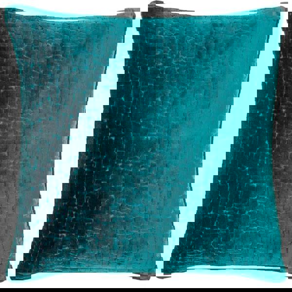 Paoletti Bloomsbury Velvet Cushion Cover - Teal
