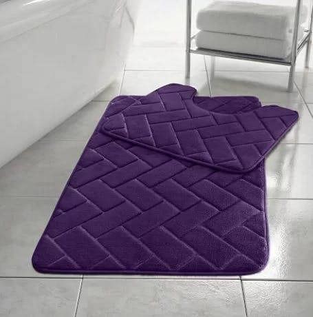 Memory Foam Blocks Bath Mats