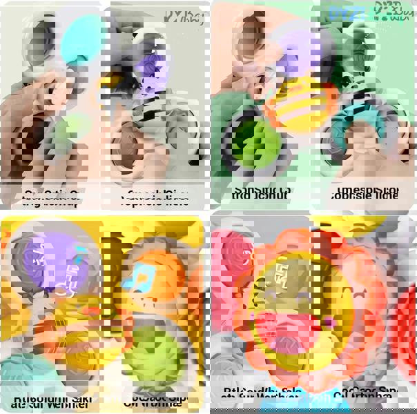 DYZI Suction Cup Spinner Fun Bath Toys