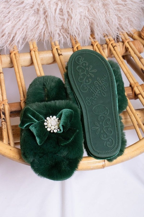 Anya in GreenSlippers
