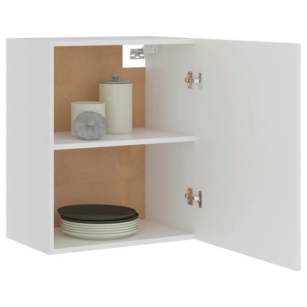 Berkfield Hanging Cabinets 2 pcs White 50x31x60 cm Engineered Wood