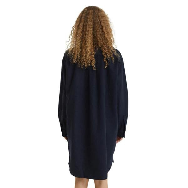 Fred Perry Button Through Shirt Navy Dress 8