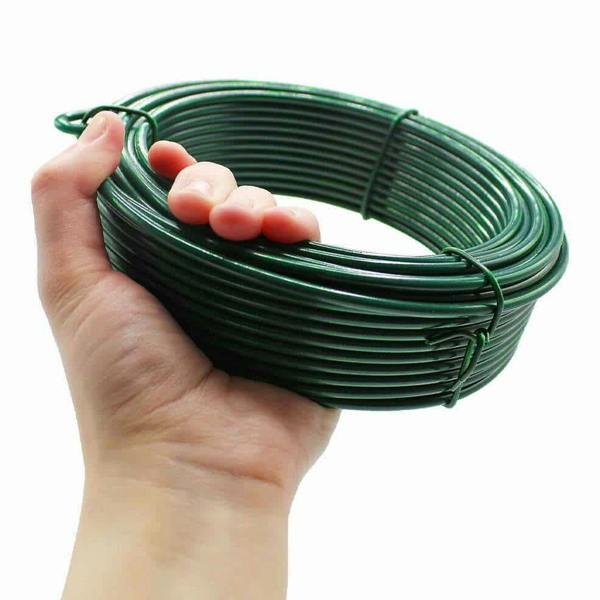 Kingfisher Heavy Duty Fencing Wire 5m x 3mm - One Colour - 