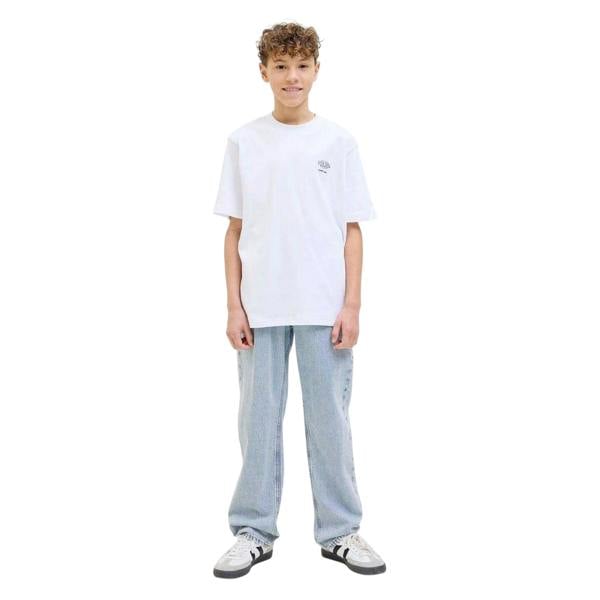 Jack And Jones Boys Chris Denim Relaxed Fit Jeans - Blue Denim - 