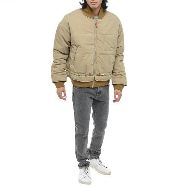 Diesel Mens Plain Down Jacket - Coriander/Light Green - 