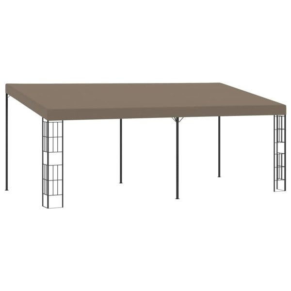 Berkfield Wall-mounted Gazebo 6x3 m Taupe Fabric