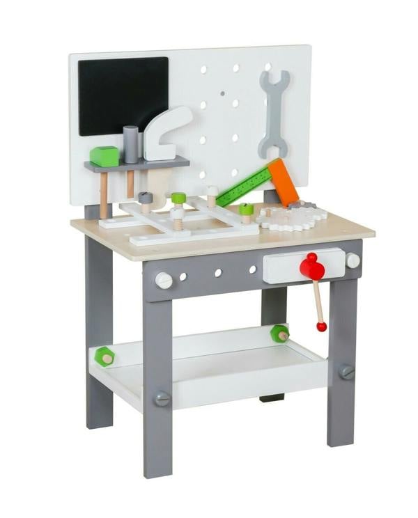 HYGRAD BUILT TO SURVIVE Kids Pretend Role Play Wooden Toy Sets Kitchen Piano Builder Doll set Best gift