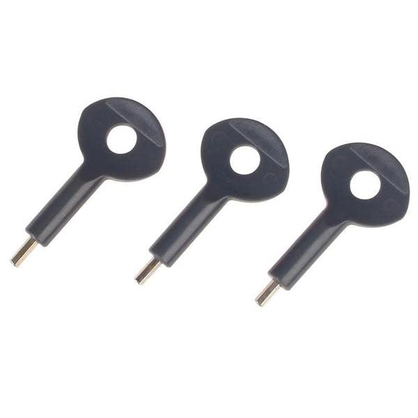 Yale Locks P130 Window Lock Hexagon Keys Pack Of 3 - Multi Colour