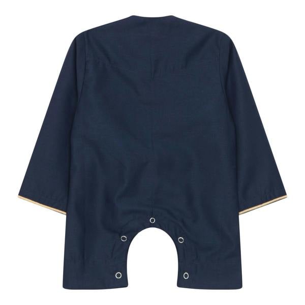 Infinity Leather Baby Boys Omani Eid Thobe  Saudi Emirati Jubba Robe Romper