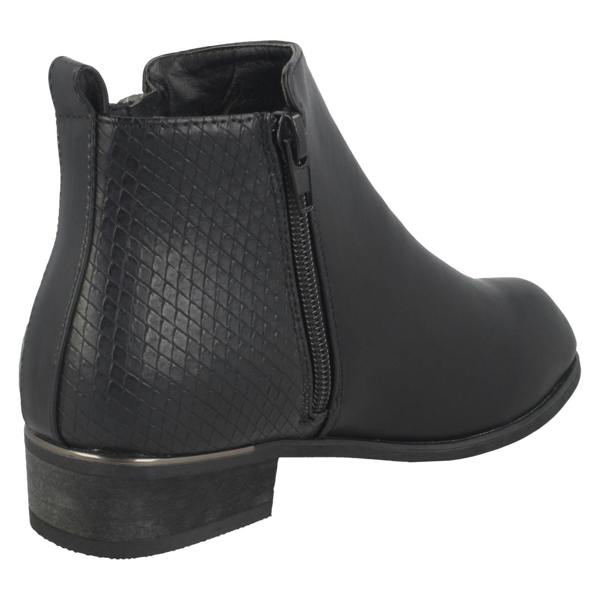 Spot On Girls Spot On Side Zip Ankle Boots H5068