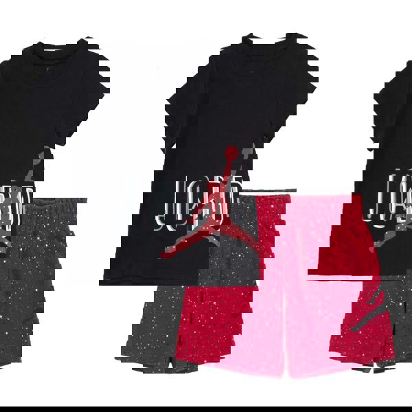 Nike Childrens/Kids Air Jumbled Speckle Top & Bottom Set - Red - 