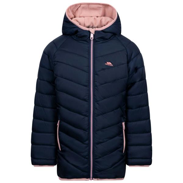Trespass Childrens/Kids Valard Quilted Jacket - Navy - 