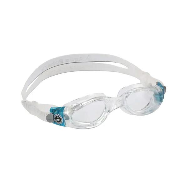 Aquasphere Kaiman Small-Fit clear lens goggles with comfy leak-resistant seal