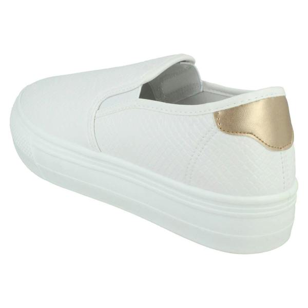 Spot On Ladies Spot On Casual Platform Shoes