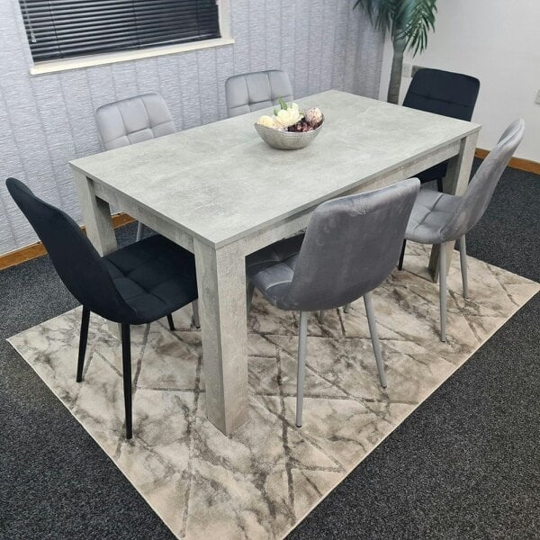 Kosy Koala Dining Table Set with 6 Chairs Dining Room and Kitchen table set of 6