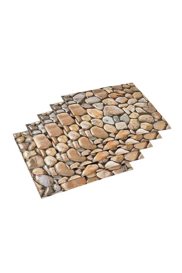 Living and Home 10 Pcs 3D Wall Panel Decorative Wallpaper