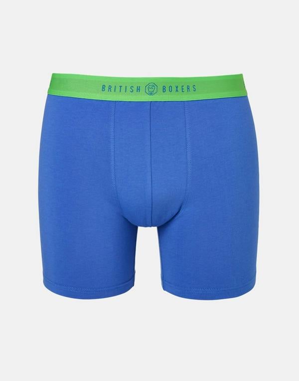 British Boxers Three-pack Men's Cotton Stretch Trunks – Fresh Citrus