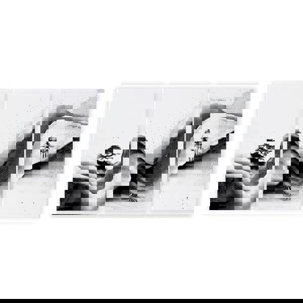 Modern Wall Art Living Room | Set of 3 Asian Inspired Wall art Prints