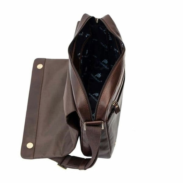 PRIMEHIDE Leather Messenger Bag - Tuscan
