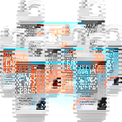 ProKleen Pro-Kleen Shower Head Cleaner & Descaler - Deeply Cleans to Remove Dirt, Bacteria, Limescale, Grime and Debris 4L