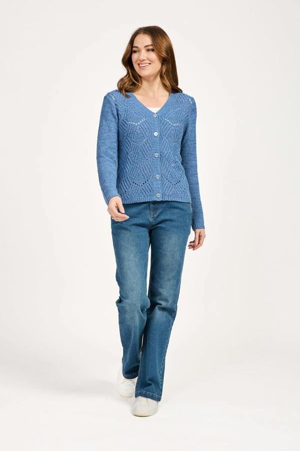 Mudflower Pointelle Cardigan