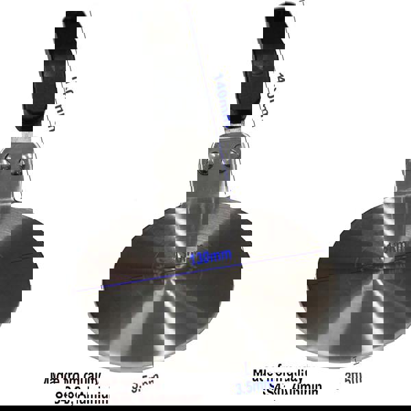 Gr8 Home Moka Induction Plate Hob Heat Diffuser Disc Pot Pan Adapter Converter Tool 13cm