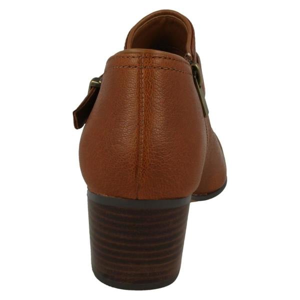Clarks Ladies Clarks Buckle Detailed Ankle Boots Maypearl Milla